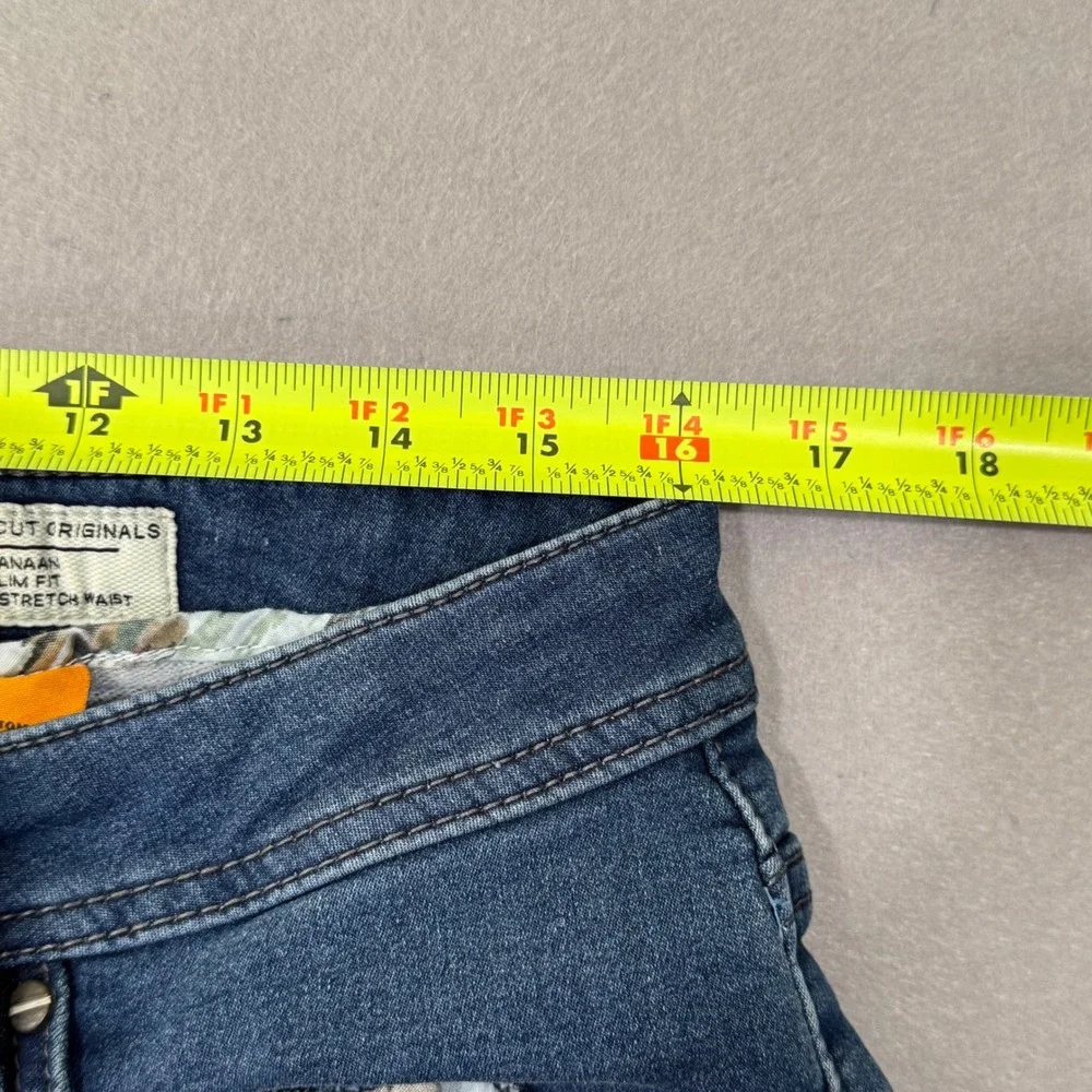 Tailor Vintage Canaan Jeans Mens 34x32 Blue Slim Fit Comfort‎ Stretch Waist